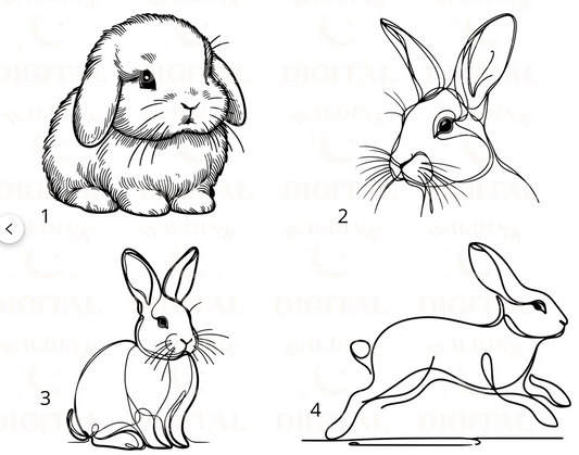 Porte clé « Lapin » ✨