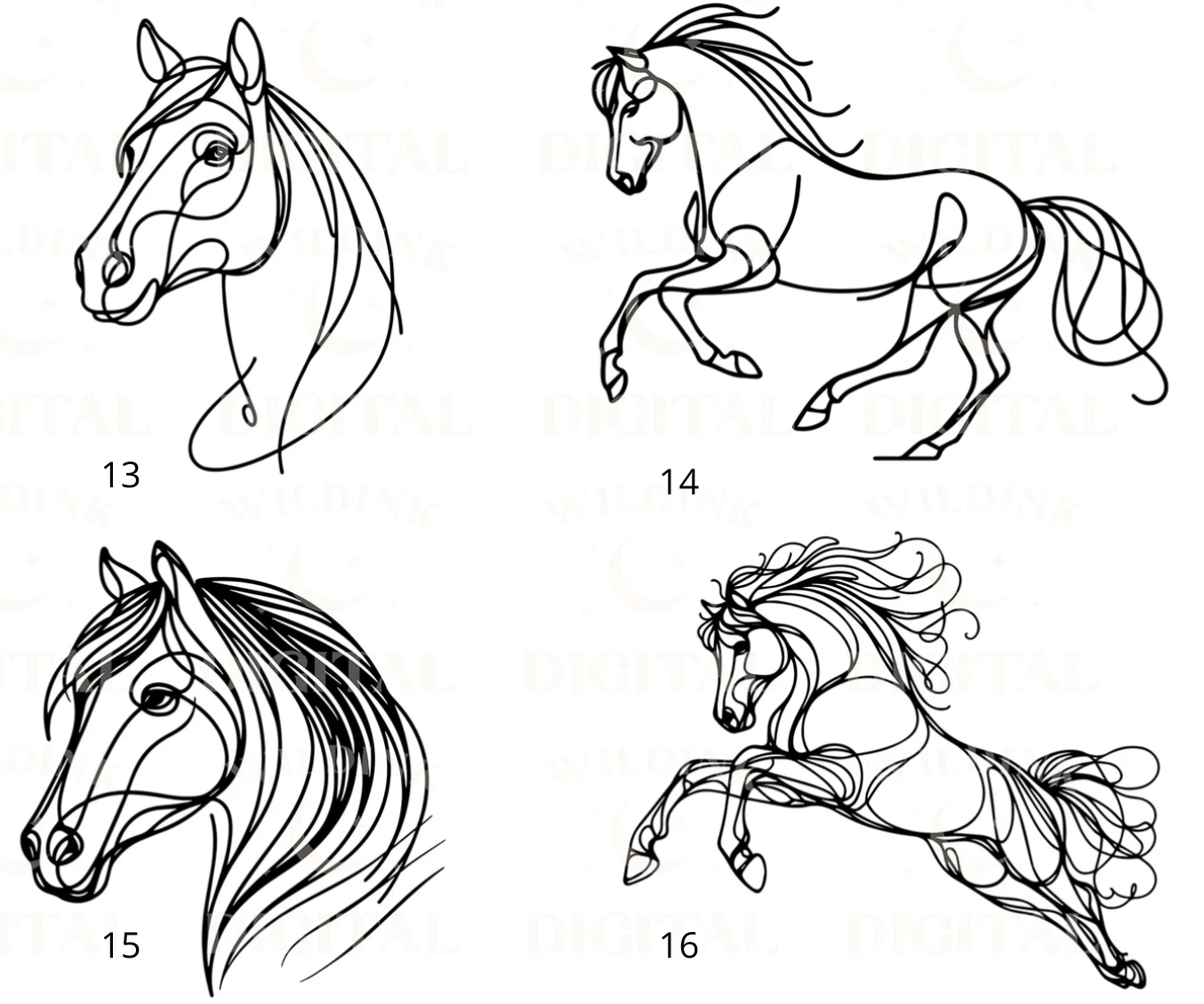 Porte clé « Cheval »✨