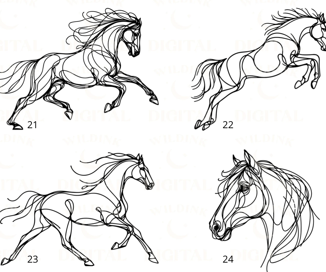 Porte clé « Cheval »✨