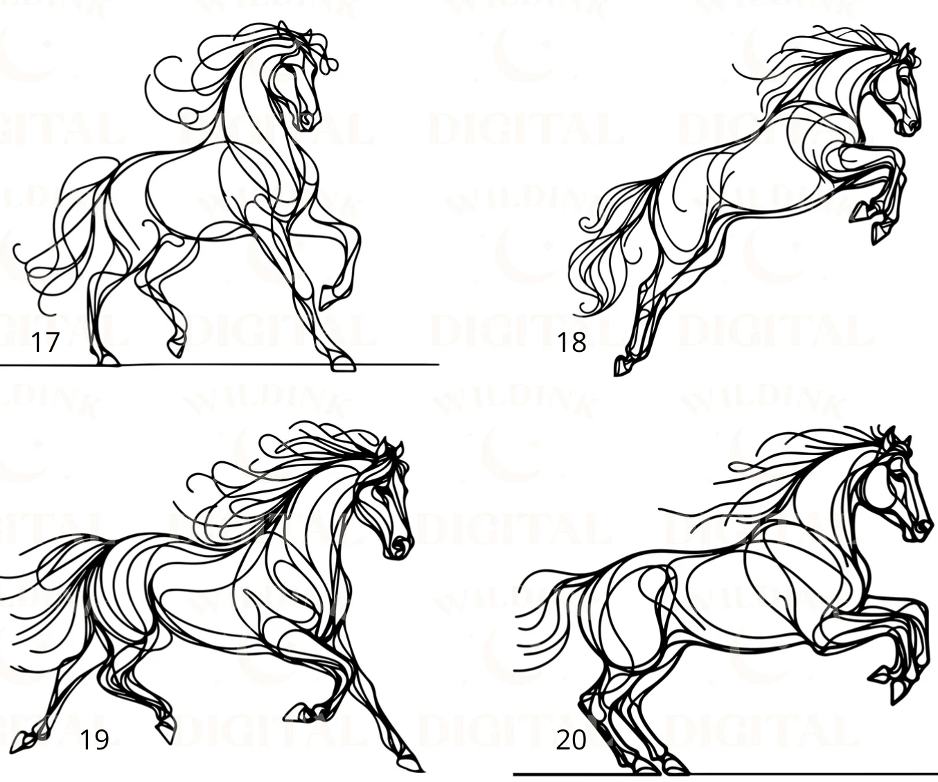 Porte clé « Cheval »✨