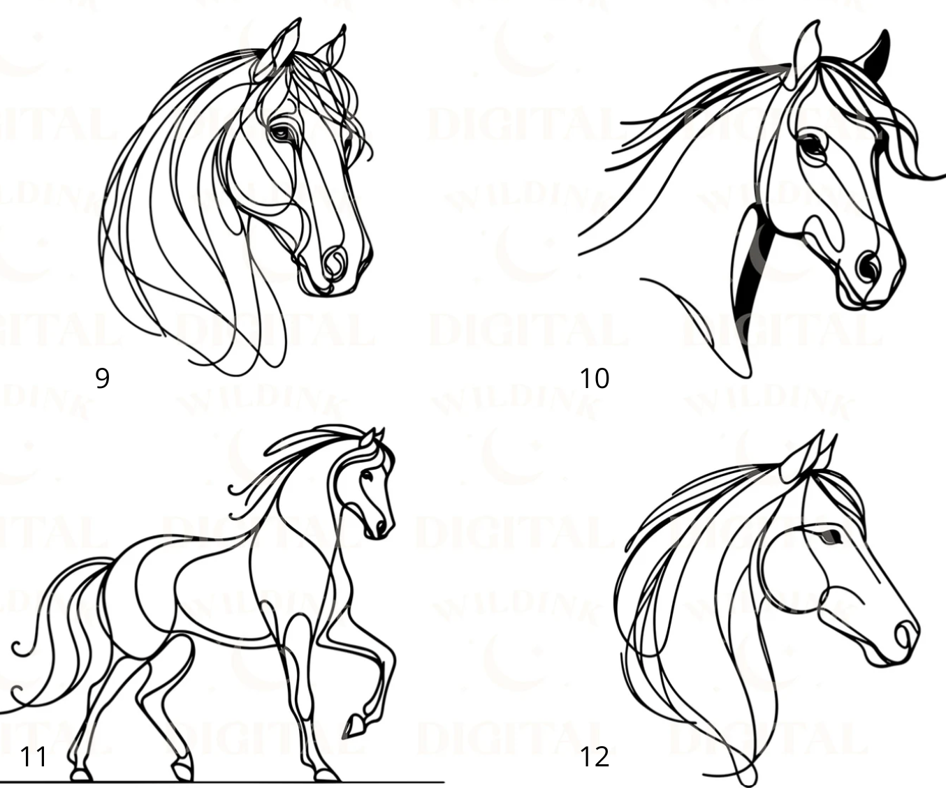 Porte clé « Cheval »✨