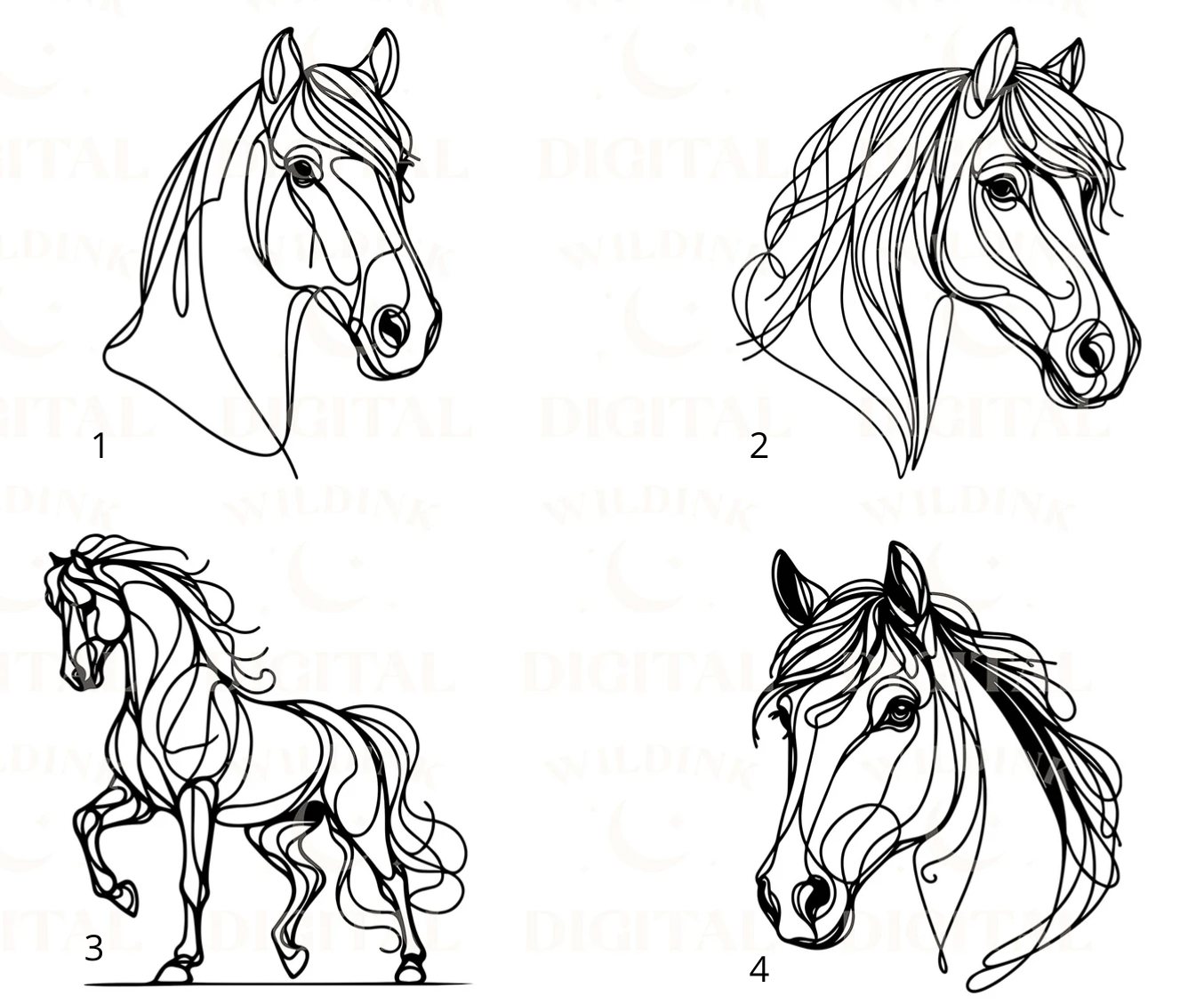 Porte clé « Cheval »✨