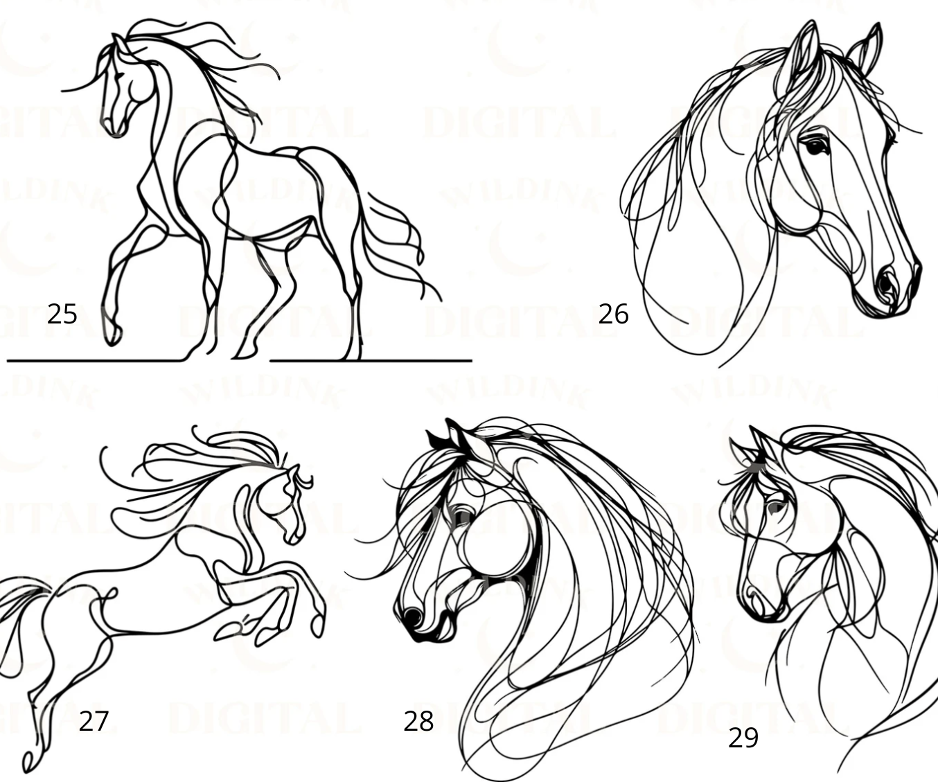 Porte clé « Cheval »✨