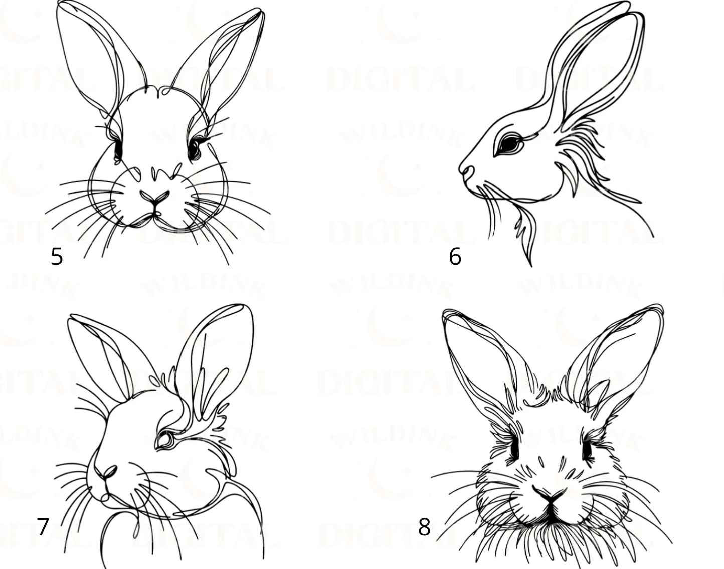 Porte clé « Lapin » ✨