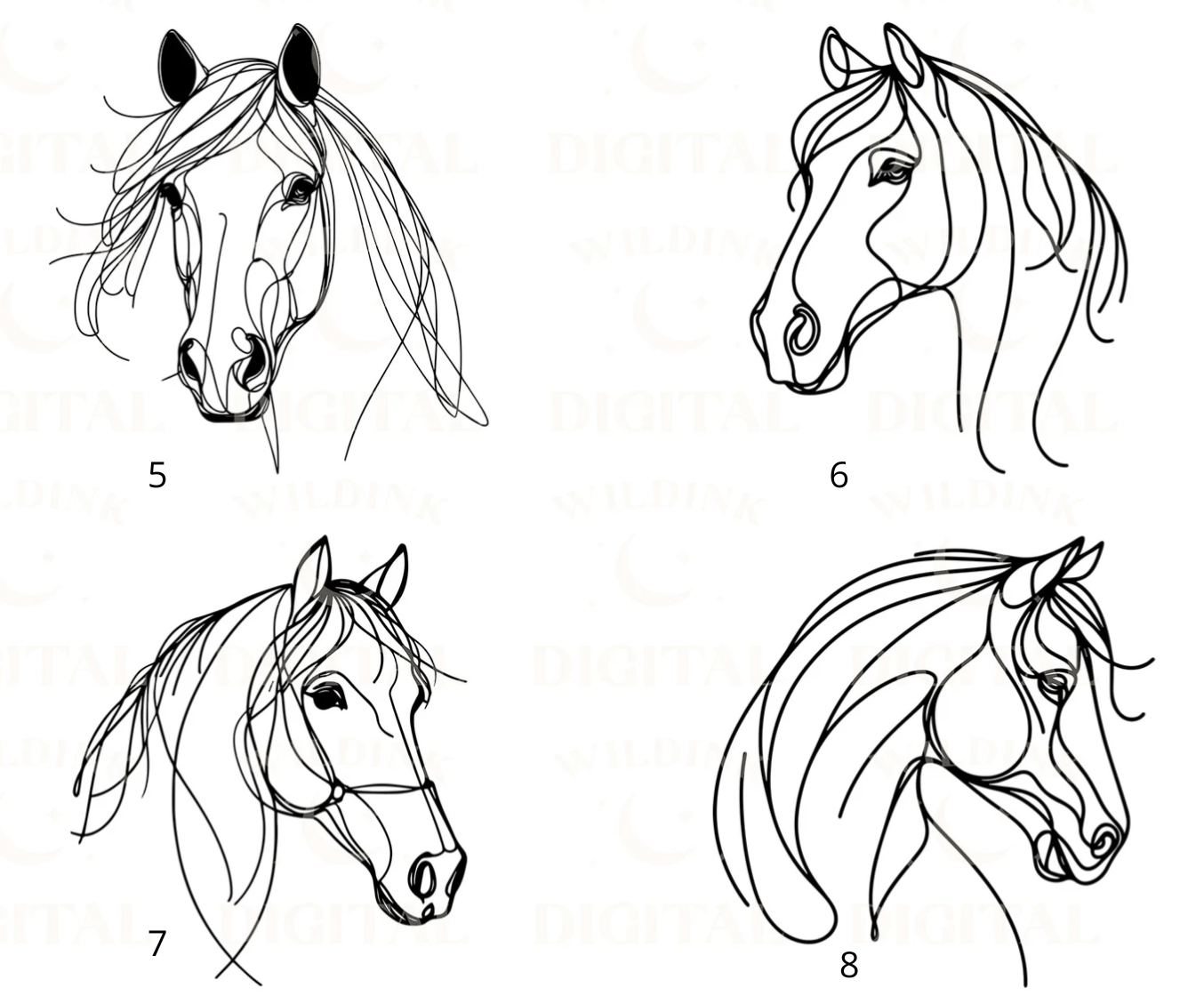 Porte clé « Cheval »✨